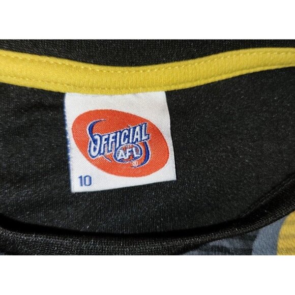 RICHMOND TIGERS afl youth shirt size 10 Australian Football League preowned B2 - Picture 3 of 11